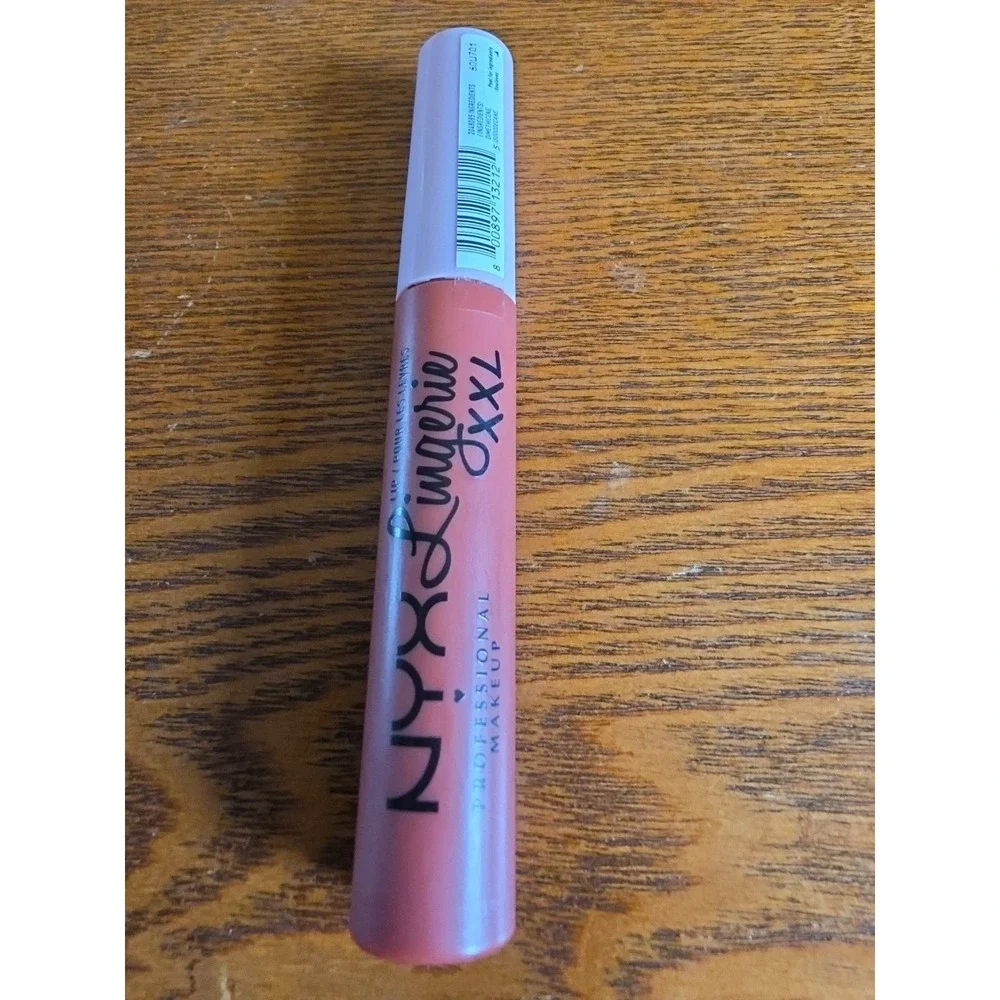 NYX Lip Lingerie XXL 16HR Smooth Matte Liquid Lipstick- 25 Candela Babe -0.13 oz
